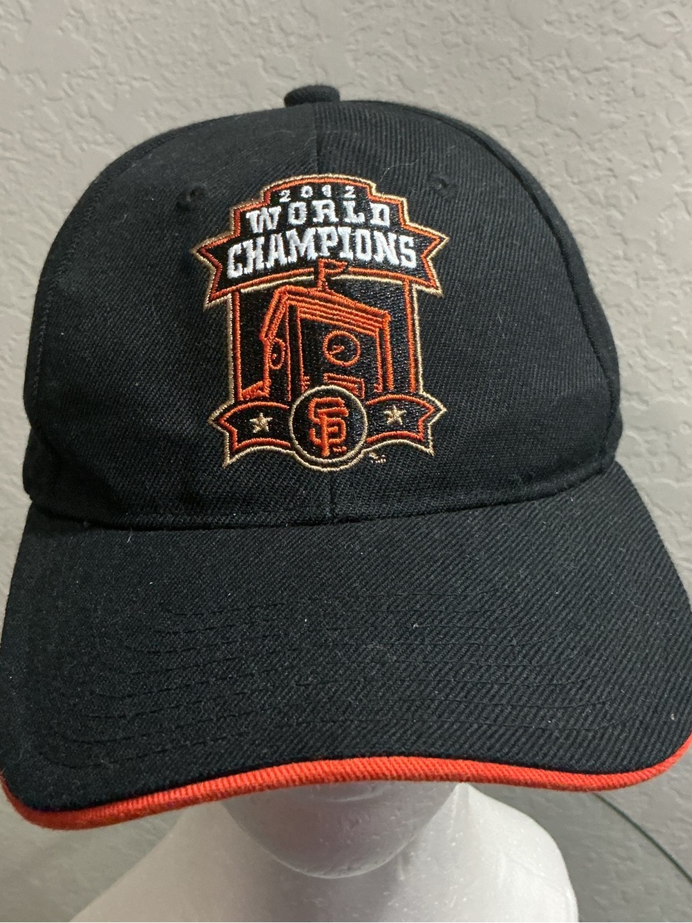San Francisco Giants 2012 World Champions Hat Dignity Health Stadium SGA Cap
